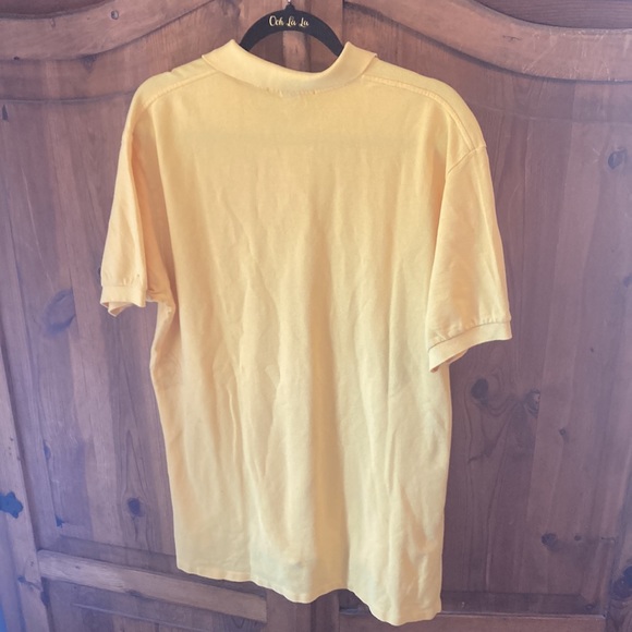 Large yellow Ralph Lauren polo shirt - Picture 4 of 5